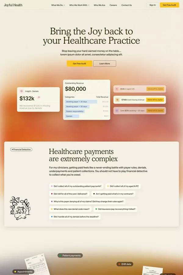 Joyful Health | Revenue Recovery For Practices