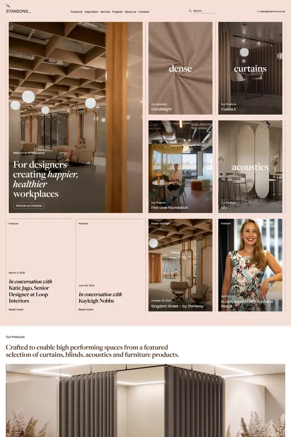 For designers creating happier, healthier workplaces | Stansons