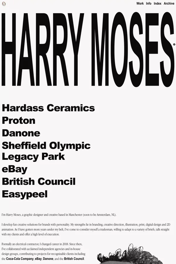 Harry Moses - Graphic Designer and Creative - Manchester, UK