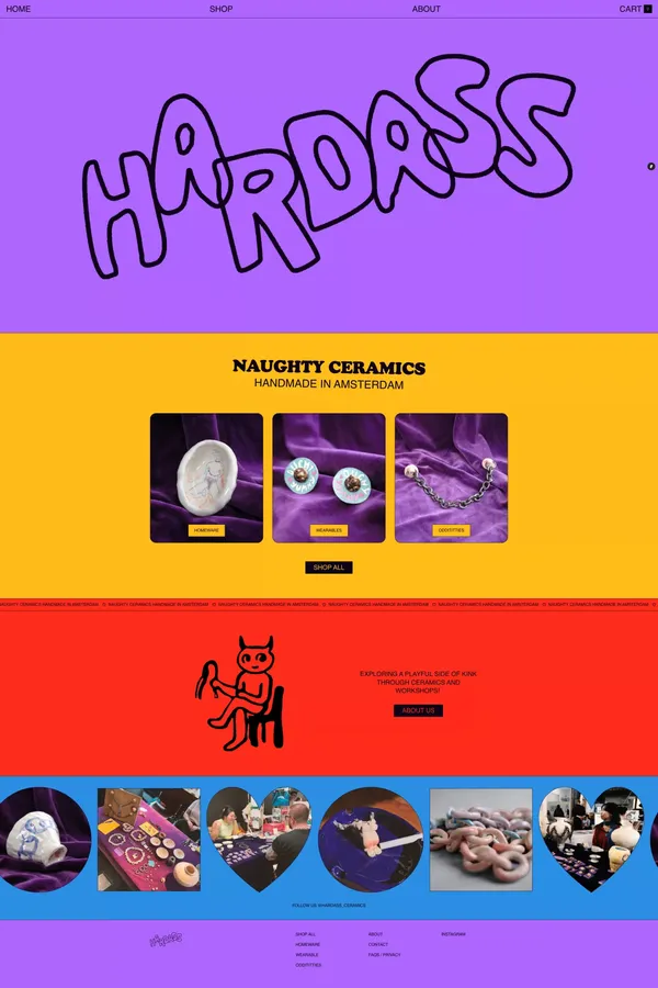 HARDASS CERAMICS: HANDMADE NAUGHTY CERAMICS & WORKSHOPS IN AMSTERDAM