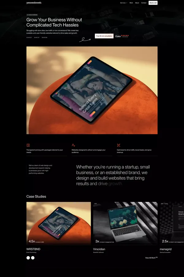 Yeswedoweb – High-Performing Web Design & Development Agency