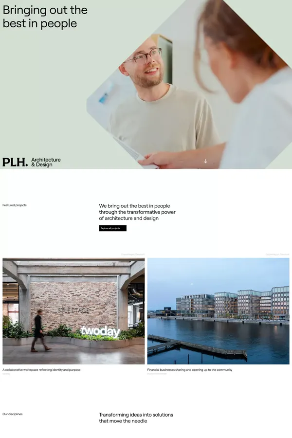 PLH Architecture & Design - Portfolio design inspiration