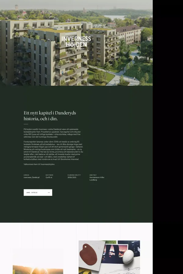 Invernesshöjden - Other design inspiration