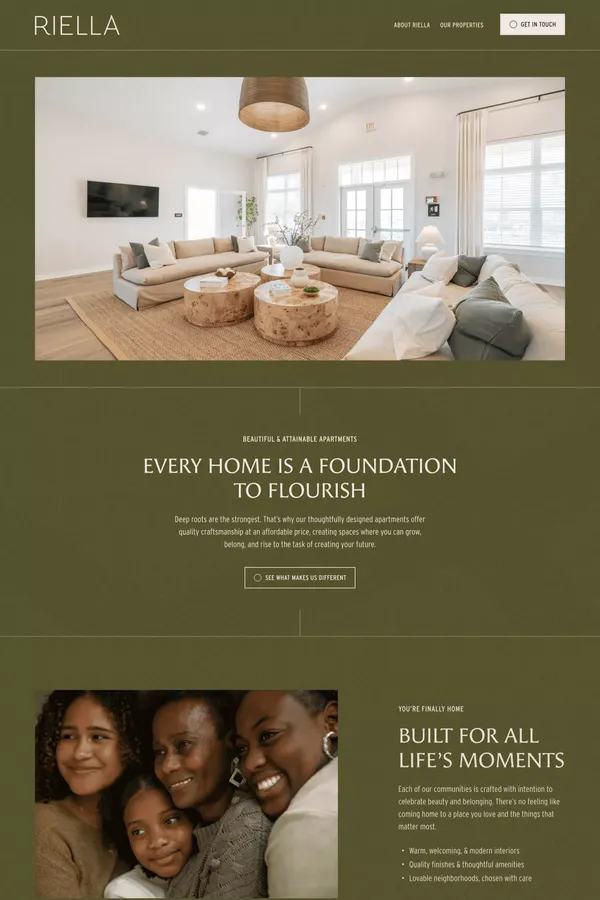 Riella | Riella | Attainable apartments across the Southeast