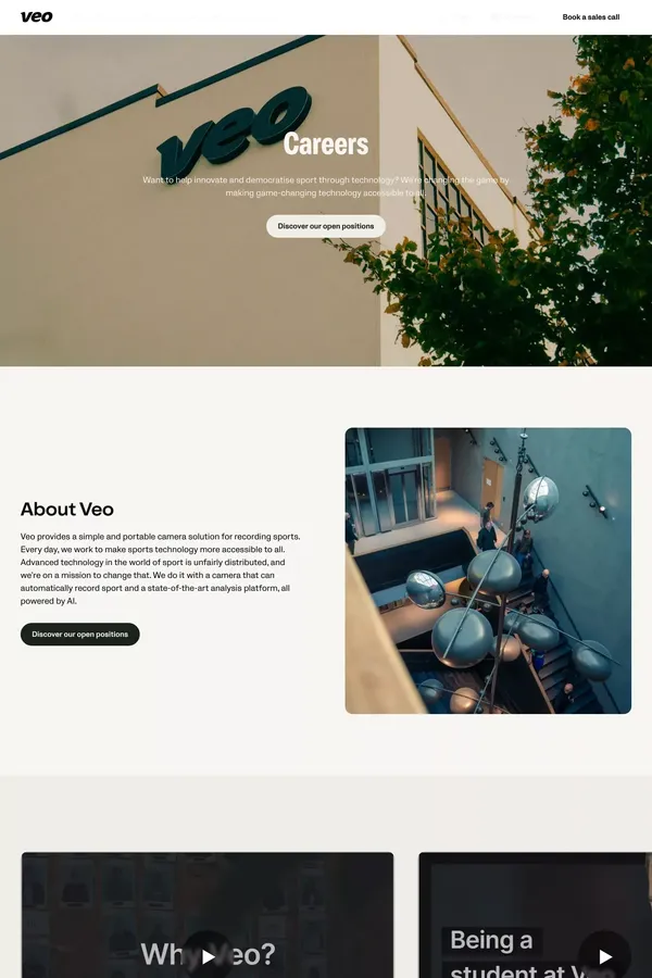 Veo Careers - Career design inspiration