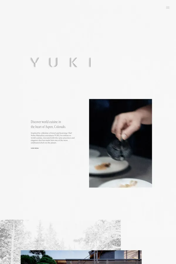 Home | YUKI - Landing design inspiration