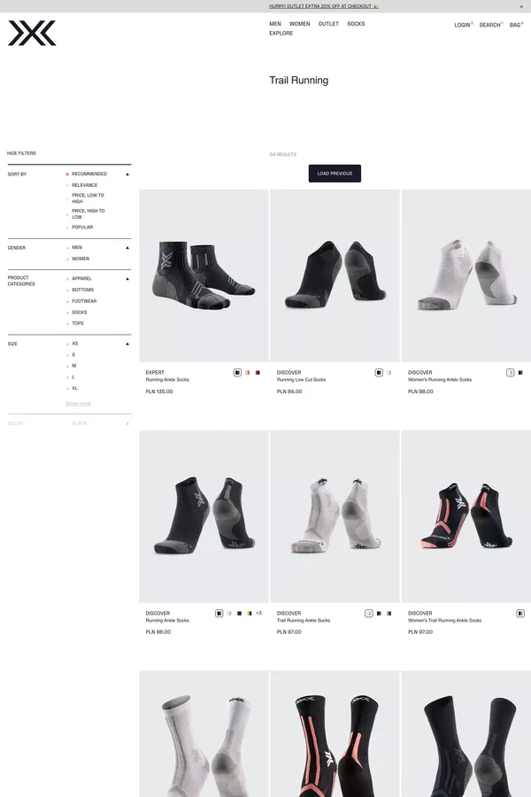 X-BIONICÂ® Swiss-engineered performance base layers & sportswear - Product listing design inspiration
