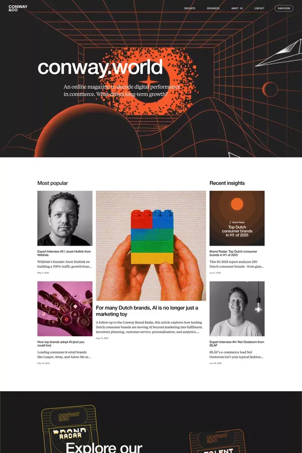 Conway World I An online magazine for digital leaders in e-commerce