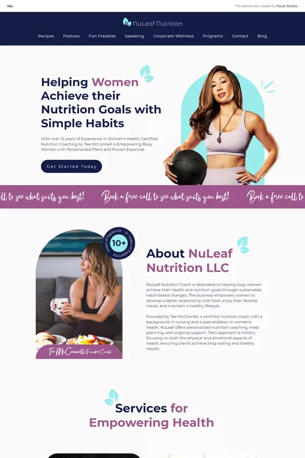 HOME | Nuleaf Nutrition Llc