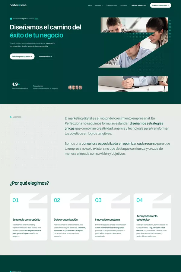Consultora Marketing Digital en Madrid - Perfecziona
