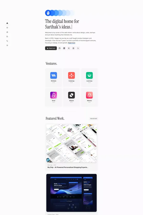 Sarthak Mishra - Designer who codes!