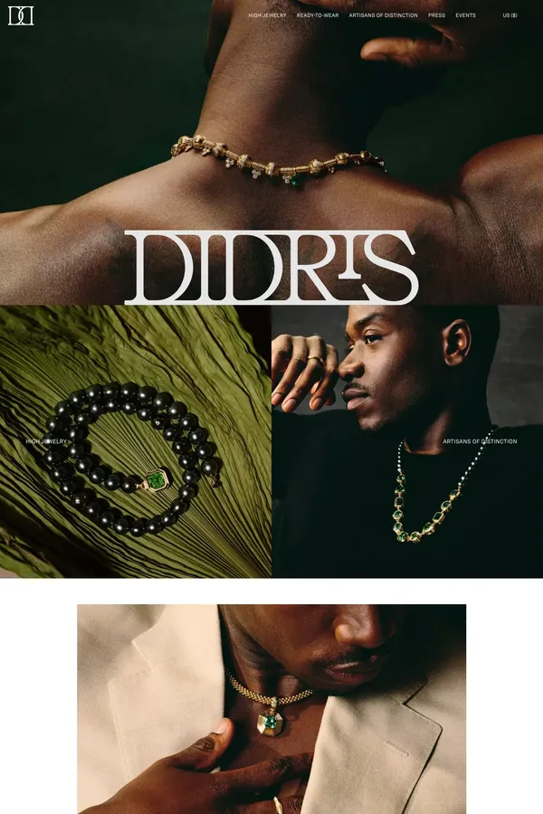 Didris | DIDRIS - Ecommerce design inspiration