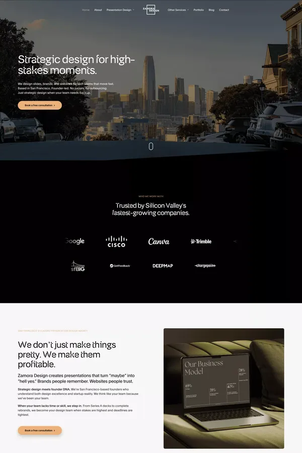 Zamora Design - Presentation Design Agency in San Francisco
