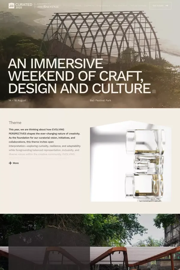 Home — Jia CURATED 2025