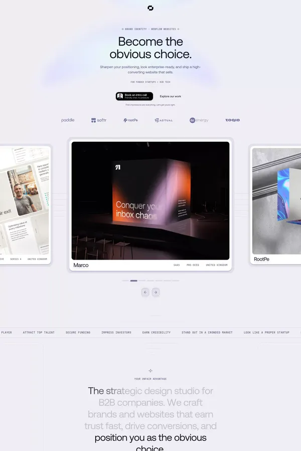 Jords+Co | Branding that earns trust. Websites that lead markets. - Portfolio design inspiration