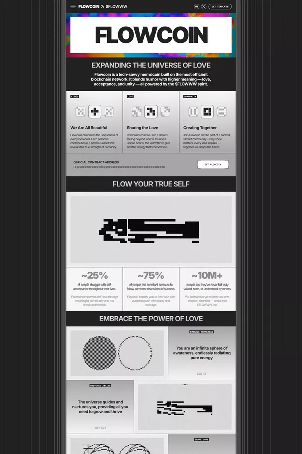 Flowcoin – Webflow HTML website template