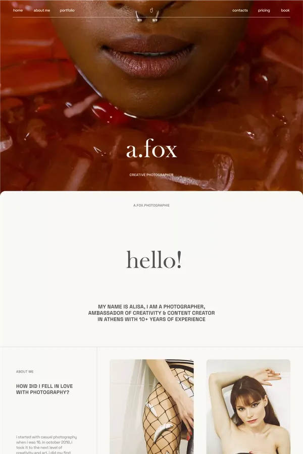 Telegram: Contact @poly_volt_work - Landing design inspiration