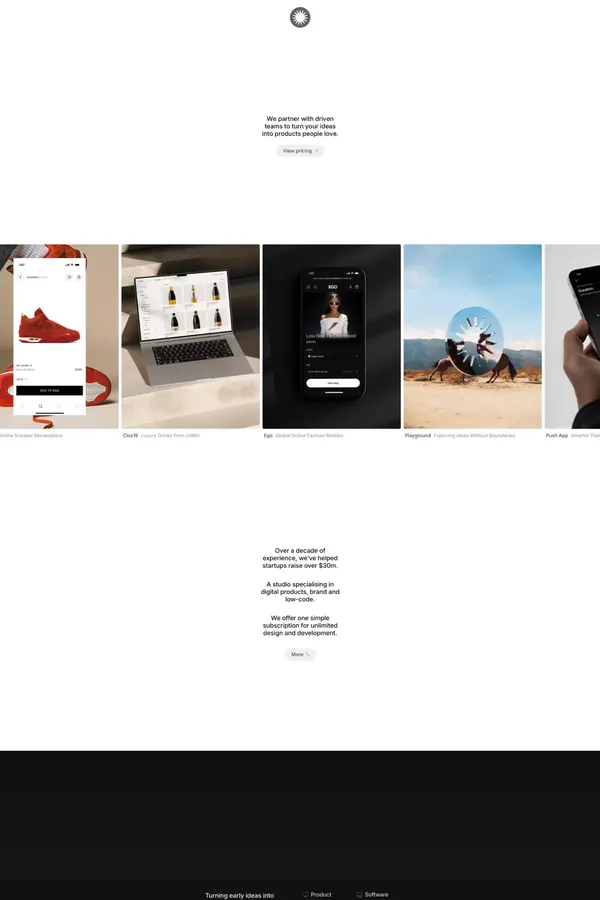 Studio Rodeo - Premium Design Studio - Portfolio design inspiration