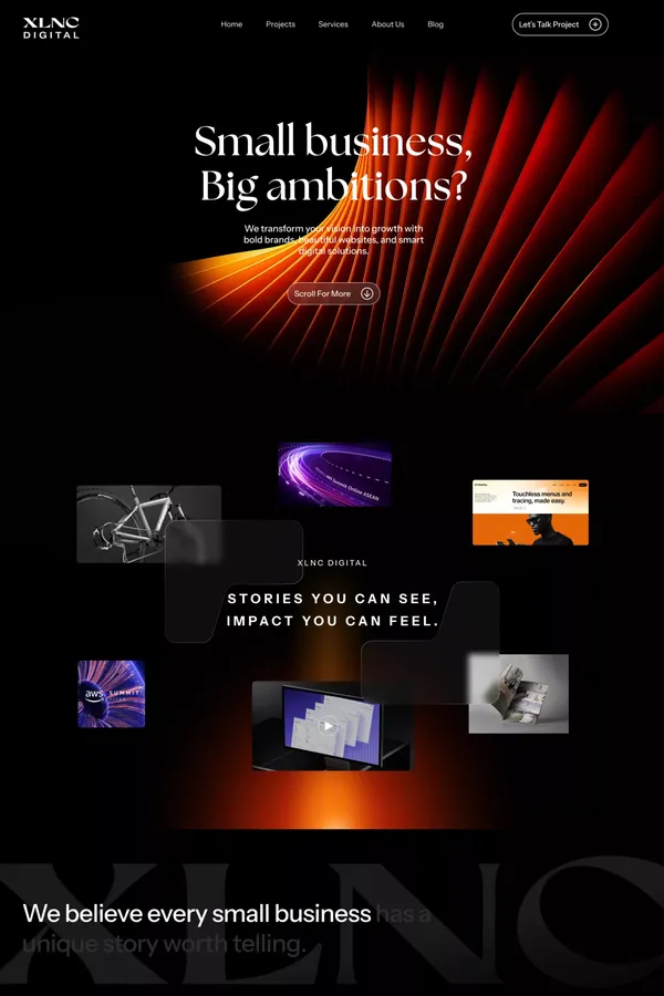 Award-Winning Creative, Web Design & Marketing Agency For Small Businesses | XLNC Digital