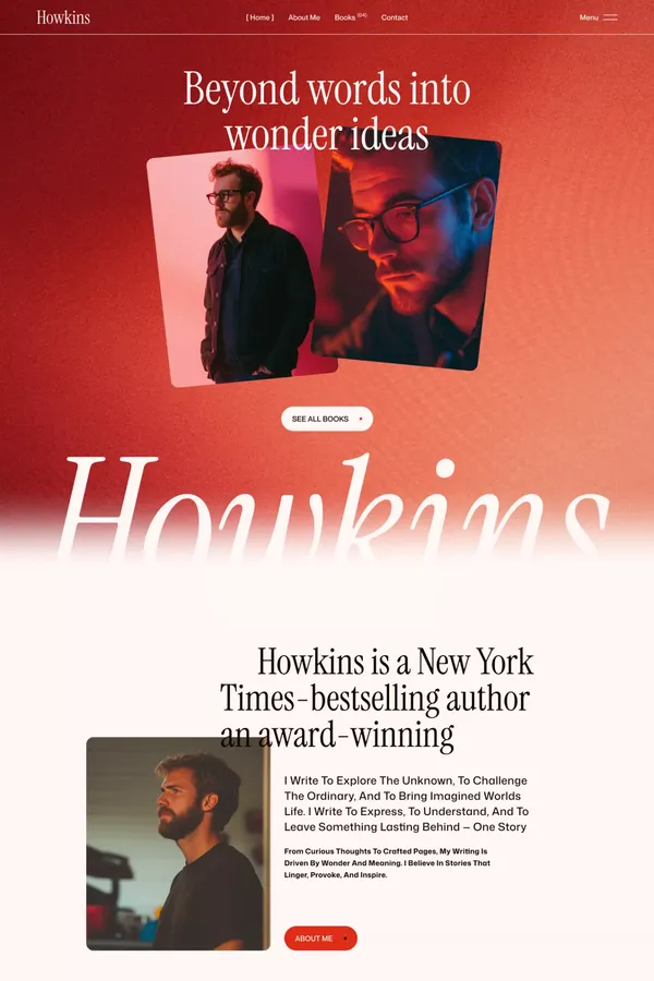 Howkins - Webflow website template