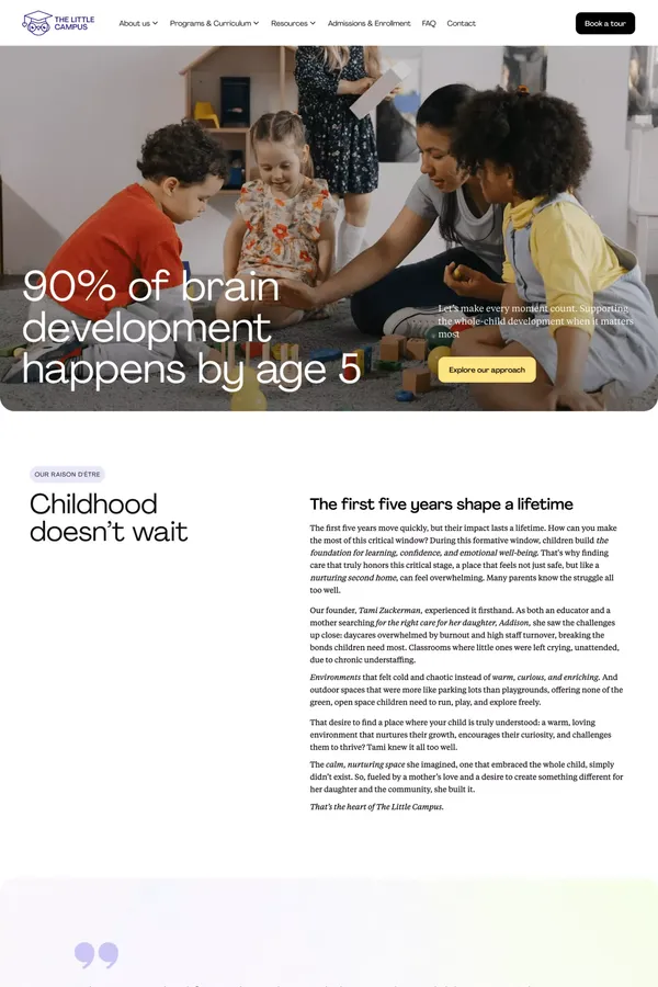 The Little Campus - Private Early Childhood Education & Daycare in Etobicoke