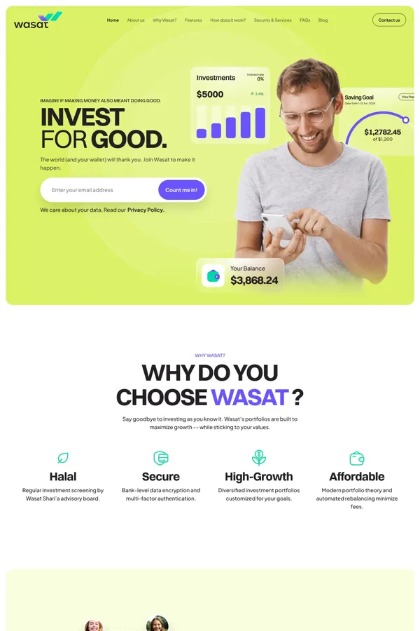 WASAT – Halal Portfolios to Help You Invest for Good | WASAT
