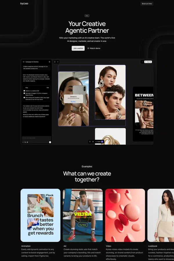 Vercel Security Checkpoint - Landing design inspiration