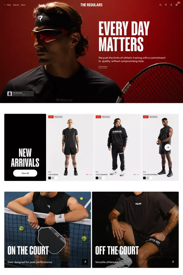 Sportswear Performance Apparel - THE REGULARS