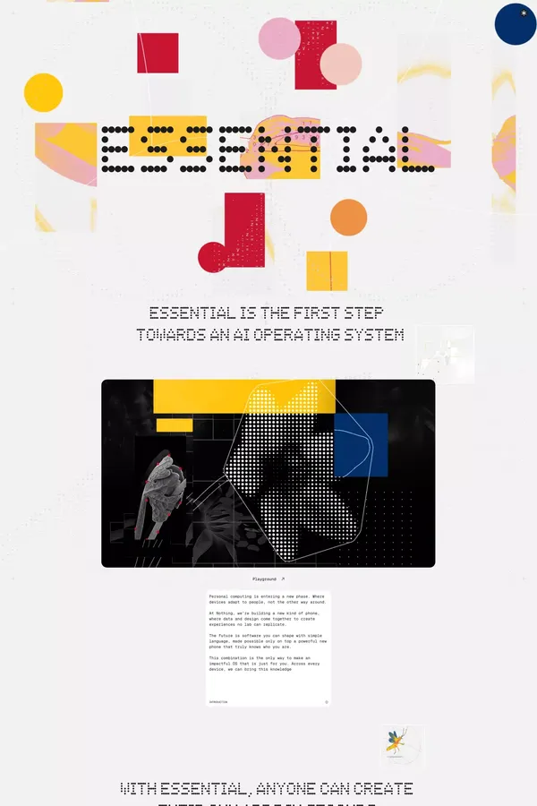 Essential - A new kind of operating system - Other design inspiration