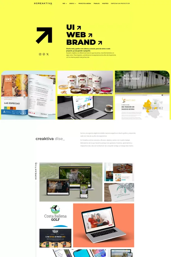 Diseño web, tiendas online, gráfico en Jerez y Cádiz - Creaktiva