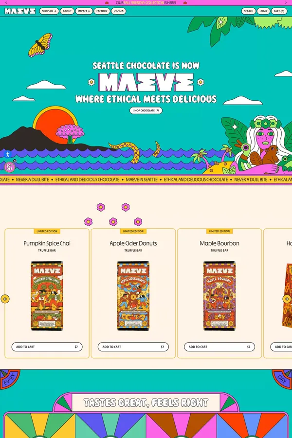 Maeve Formerly Seattle Chocolate | Where Ethical Meets Delicious