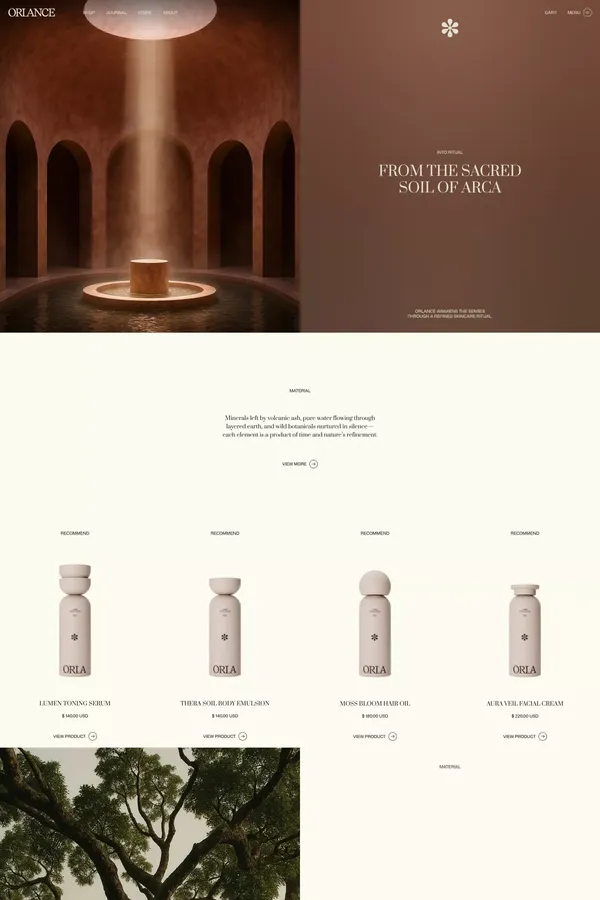 Orlance - Webflow HTML website template - Template design inspiration