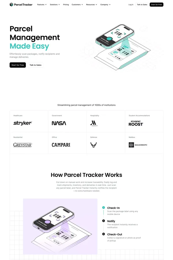 Parcel Tracker | Parcel Management For Your Building