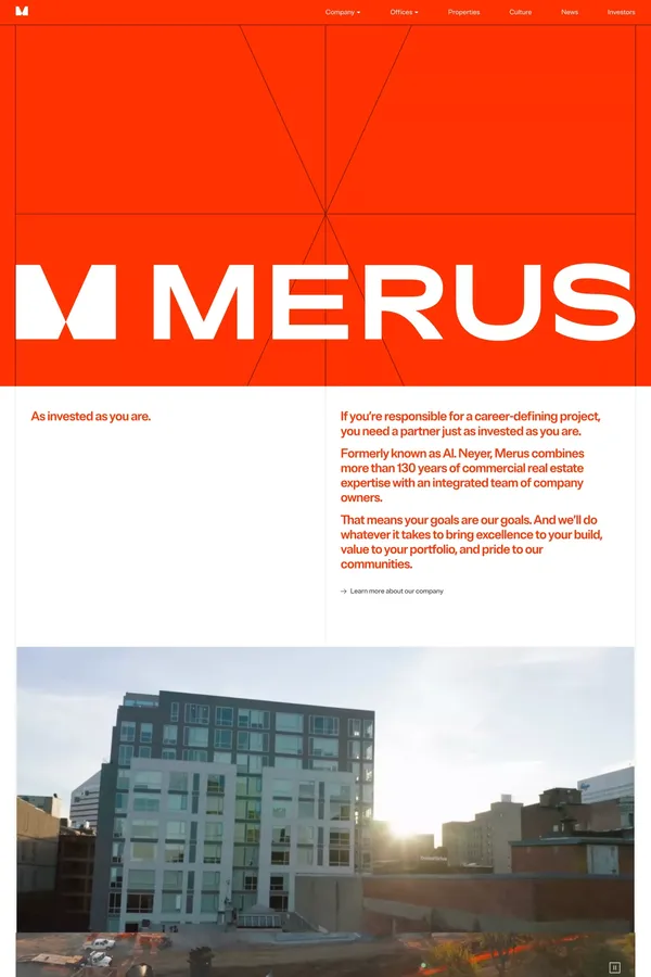 Merus | Design-Build Developer, 100% Employee-Owned - Portfolio design inspiration