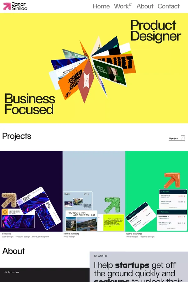 Janar Siniloo Product Designer
