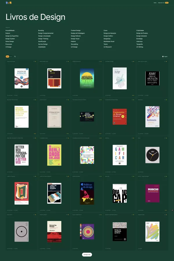 Livros de Design â Curadoria de livros de design