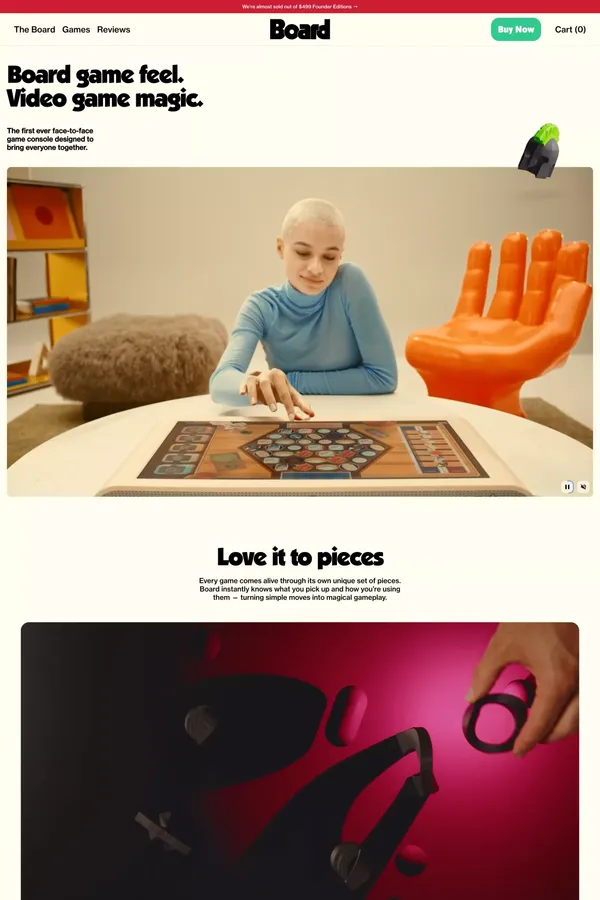 Board - Landing design inspiration