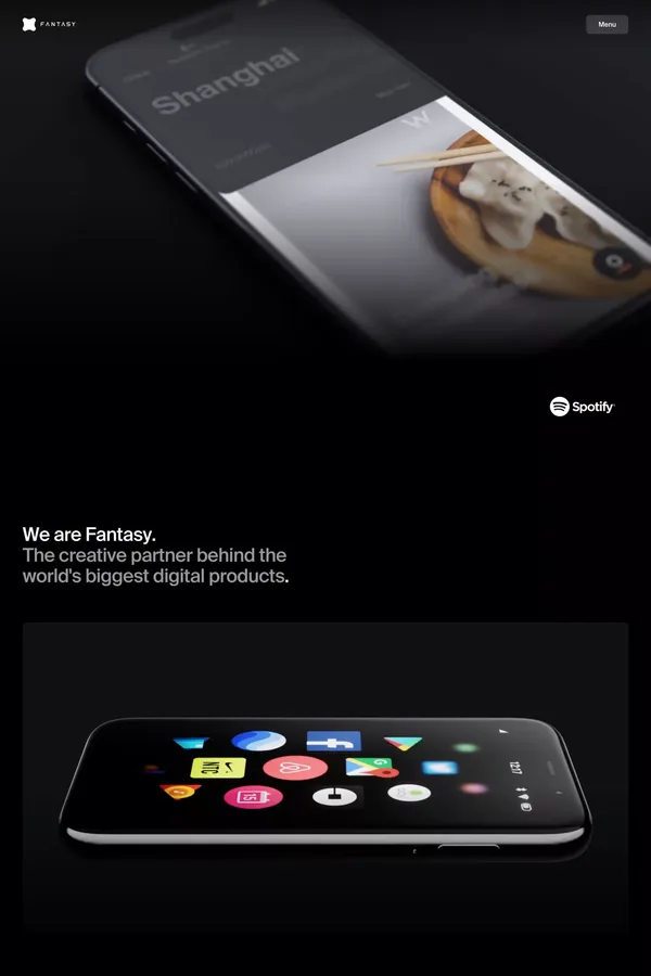 Fantasy | Lead by Design - Portfolio design inspiration