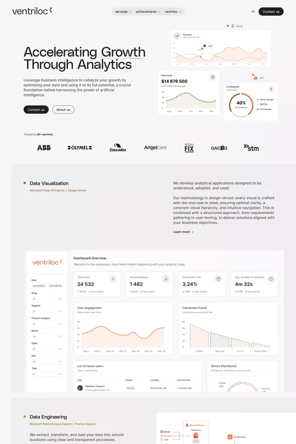 ventriloc | Experts certifiés en Power BI, Fabric et Azure - Other design inspiration