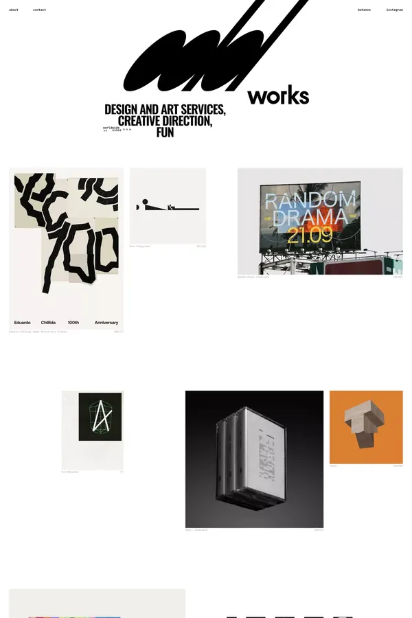 oddworks.studio - Portfolio design inspiration