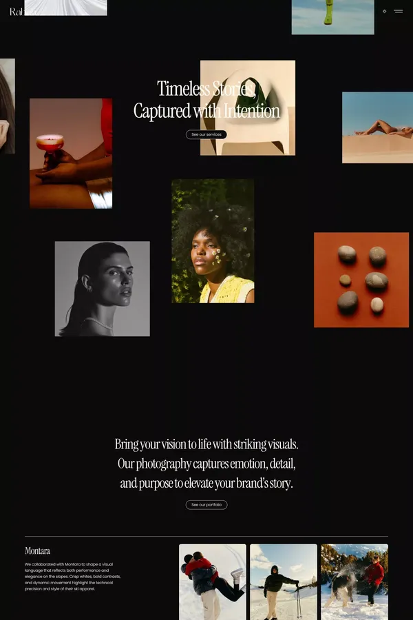 Rabah - Photography Agency & Portfolio Framer Website Template - Template design inspiration