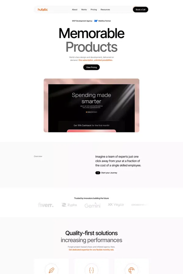 MVP Development Agency  & Webflow Partner
