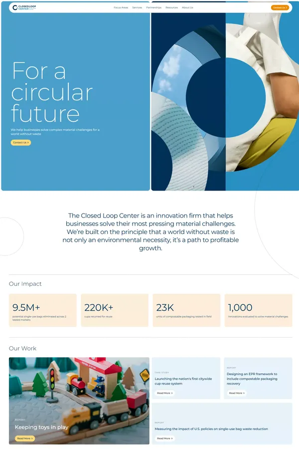 Center for Circular Economy - Solving Complex Material Challenges