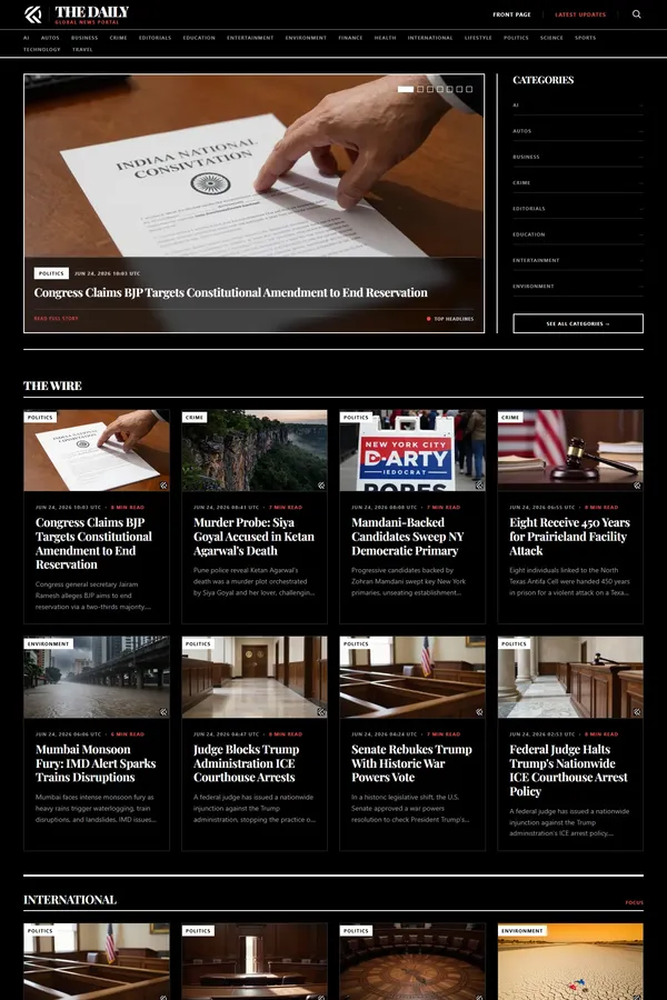 The Daily GNP — Global News Portal | The Daily GNP