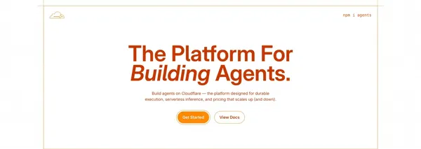 Cloudflare Agents - Landing design inspiration