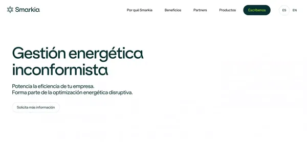 Smarkia - Landing design inspiration