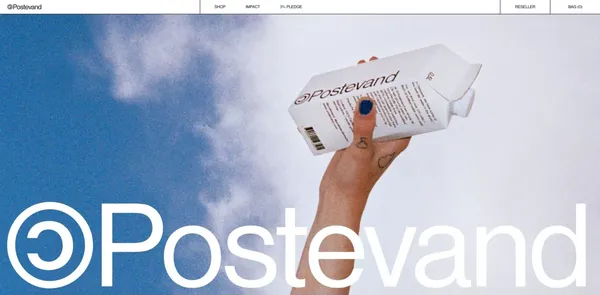 If you have the option, always drink tap water – Postevand - Landing design inspiration