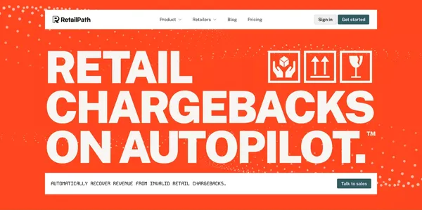 RetailPath - Landing design inspiration
