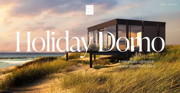 Stella Domo - Landing design inspiration