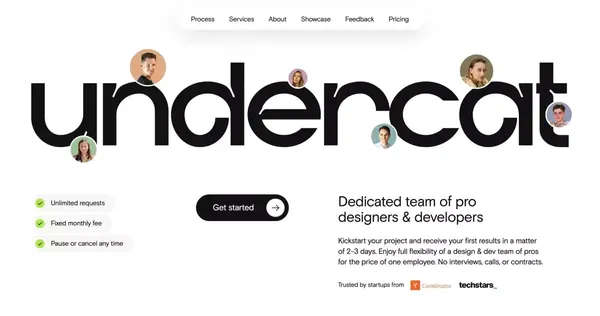 Undercat – A digital agency that delivers - Landing design inspiration